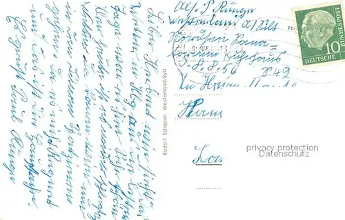 AK / Ansichtskarte Westerland_Sylt Nordsee Sanatorium Details Westerland_Sylt