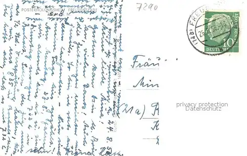 AK / Ansichtskarte Freudenstadt Posterholungsheim Freudenstadt