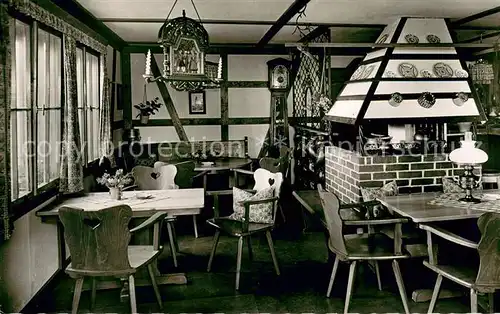 AK / Ansichtskarte Bischofsheim_Rhoen Berggasthof und Pension Rhoenhaeuschen Bischofsheim Rhoen