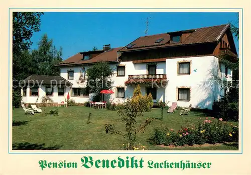 AK / Ansichtskarte Lackenhaeuser_Niederbayern Pension Benedikt  Lackenhaeuser Niederbayern