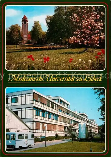 AK / Ansichtskarte Luebeck Medizinische Universitaet Park Luebeck