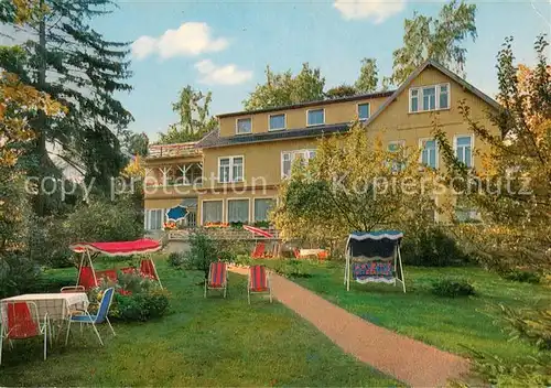 AK / Ansichtskarte Bad_Harzburg Haus Berolina Garten Bad_Harzburg
