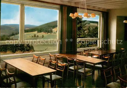 AK / Ansichtskarte Usseln Ev Familien Freizeitheim Usseln