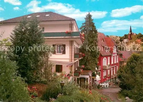 AK / Ansichtskarte Badenweiler Hotel Eberhardt Burghardt Badenweiler