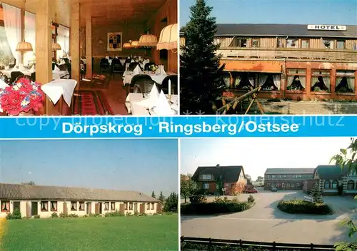 AK / Ansichtskarte Ringsberg Doerpskrog Hotel Restaurant Gaststube Ringsberg