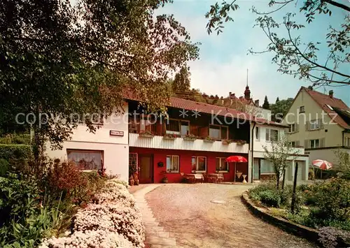 AK / Ansichtskarte Sulzburg_Freiburg Pension Haus am Wald Sulzburg Freiburg