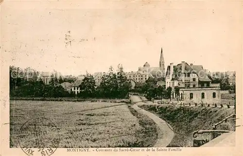 AK / Ansichtskarte Montigny_Meurthe et Moselle Couvents du Sacre Coeur et de la Sainte Famille Montigny