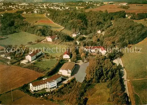 AK / Ansichtskarte Velbert Bleibergquelle Diakonissen Mutterhaus Neuvandsburg West Fliegeraufnahme Velbert