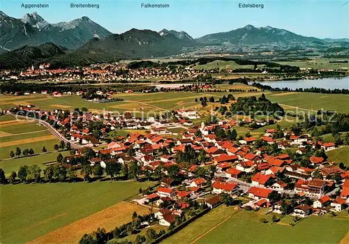 AK / Ansichtskarte Schwangau Fliegeraufnahme Schwangau