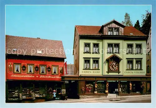 AK / Ansichtskarte Gremmelsbach Haus der 1000 Uhren Gremmelsbach
