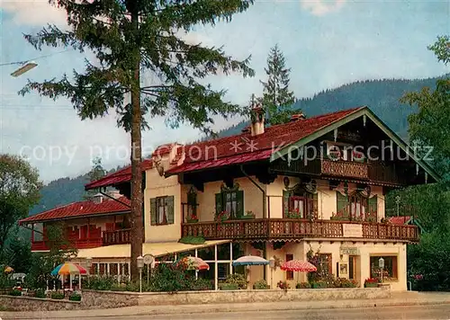 AK / Ansichtskarte Tegernsee Cafe Konditorei Gaestehaus Eberwein Tegernsee