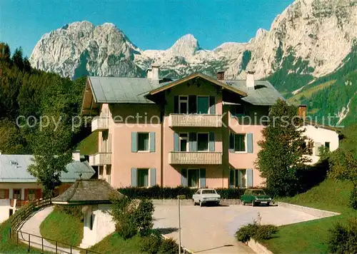 AK / Ansichtskarte Ramsau_Berchtesgaden Gaestehaus Oberwirt Ramsau Berchtesgaden