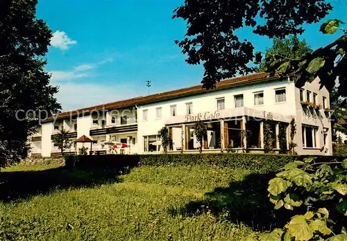 AK / Ansichtskarte Murnau_Staffelsee Park Cafe Gaststaette und Gaestehaus Murnau_Staffelsee