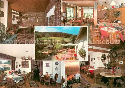 AK / Ansichtskarte Lenzkirch Hotel Margaretenhof Gastraeume Terrasse Lenzkirch