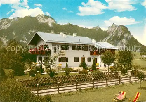 AK / Ansichtskarte Stanggass_Berchtesgaden Fremdenheim Haus Egerland Stanggass Berchtesgaden