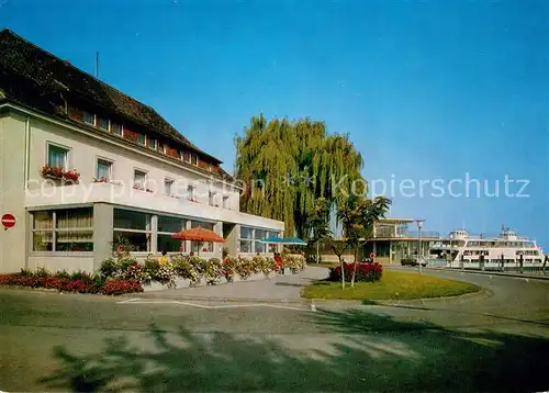 AK / Ansichtskarte Konstanz_Bodensee Hotel Schiff am See Konstanz_Bodensee
