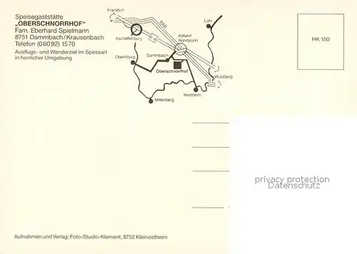 AK / Ansichtskarte Krausenbach Speisegaststaette Gaststube Kinderspielplatz Krausenbach