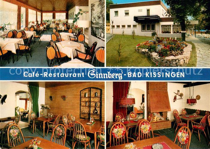 AK / Ansichtskarte Bad_Kissingen Cafe Restaurant Sinnberg