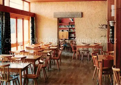 AK / Ansichtskarte Weissenstadt Schullandheim Speisesaal Weissenstadt