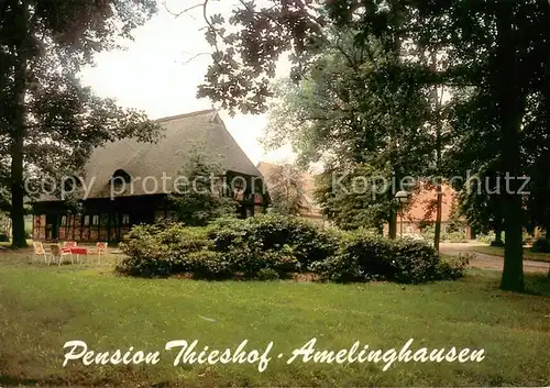 AK / Ansichtskarte Amelinghausen_Lueneburger_Heide Pension Thieshof Amelinghausen_Lueneburger