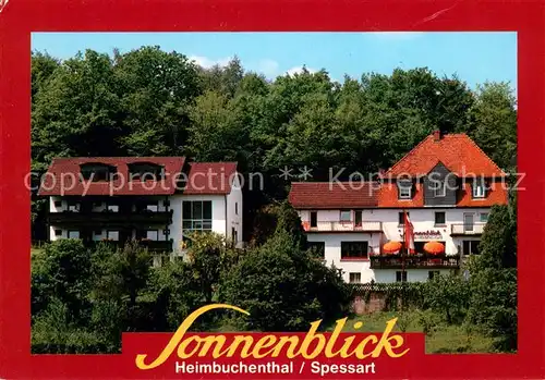 AK / Ansichtskarte Heimbuchenthal Gasthof Pension Sonnenblick Heimbuchenthal