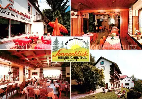 AK / Ansichtskarte Heimbuchenthal Gasthof Pension Sonnenblick Heimbuchenthal