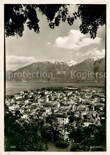 AK / Ansichtskarte Locarno_Lago_Maggiore Panorama Locarno_Lago_Maggiore