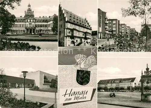 AK / Ansichtskarte Hanau_Main Teilansichten Hanau_Main