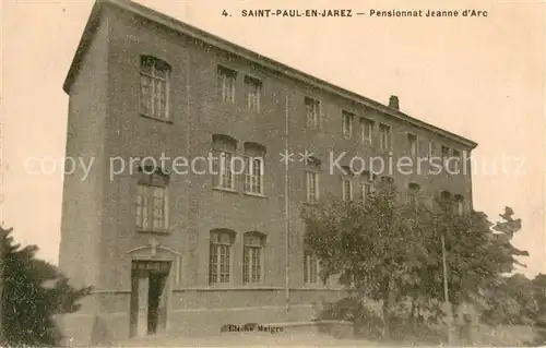 AK / Ansichtskarte Saint Paul en Jarez Pensionnat Jeanne d Arc Saint Paul en Jarez