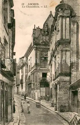 AK / Ansichtskarte Loches_Indre_et_Loire La Chancellerie Loches_Indre_et_Loire