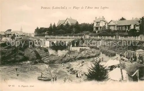 AK / Ansichtskarte Pornic Plage de l Anse aux Lapins Pornic