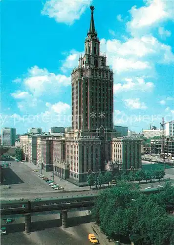 AK / Ansichtskarte Moskau_Moscou Hotel Leningrad Moskau Moscou