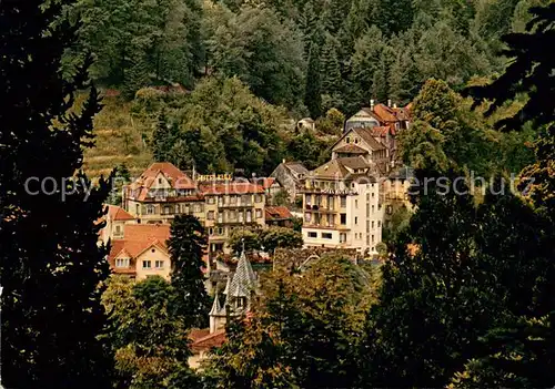 AK / Ansichtskarte Herrenalb_Schwarzwald Hotel Kull mit Jaegerstube 