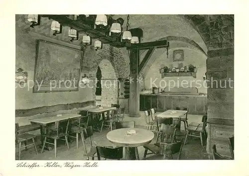 AK / Ansichtskarte Trier Schieffer Keller Wagen Halle Trier