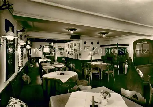 AK / Ansichtskarte Hintersee_Berchtesgaden Haus Woerndl Siechen Bierstueberl Hintersee Berchtesgaden