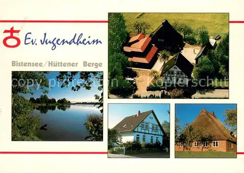 AK / Ansichtskarte Bistensee Ev Jugendheim Bistensee Fliegeraufnahme Bistensee