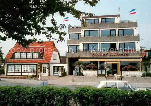 AK / Ansichtskarte Haffkrug_Ostseebad Hotel Maris mit Appartementhaus und Cafe Restaurant Tante Alma Haffkrug_Ostseebad
