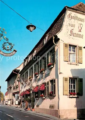 AK / Ansichtskarte Deidesheim Gasthaus zur Kanne Deidesheim