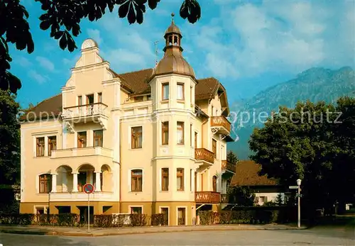 AK / Ansichtskarte Bad_Reichenhall Hotel garni Steiermark Bad_Reichenhall