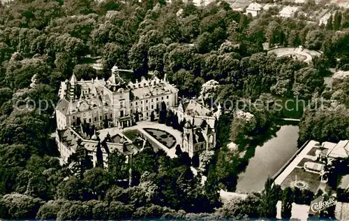 AK / Ansichtskarte Bueckeburg Schloss und Mausoleum Fliegeraufnahme Bueckeburg