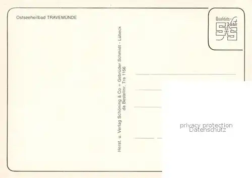 AK / Ansichtskarte Travemuende_Ostseebad Fliegeraufnahme Travemuende_Ostseebad