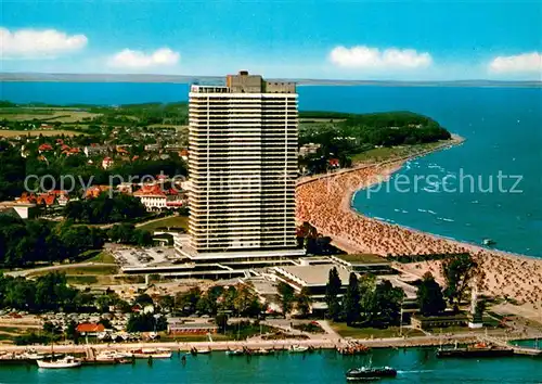 AK / Ansichtskarte Travemuende_Ostseebad Fliegeraufnahme Travemuende_Ostseebad