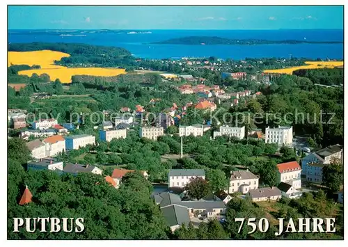 AK / Ansichtskarte Putbus_Ruegen Der Circus Fliegeraufnahme Putbus Ruegen