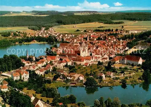 AK / Ansichtskarte Bad_Waldsee Fliegeraufnahme Bad_Waldsee