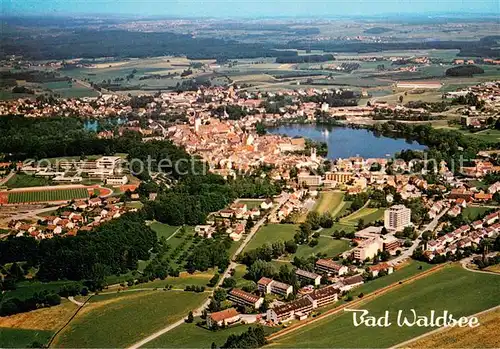 AK / Ansichtskarte Bad_Waldsee Fliegeraufnahme Bad_Waldsee