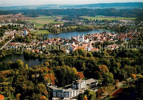 AK / Ansichtskarte Bad_Waldsee Fliegeraufnahme Bad_Waldsee