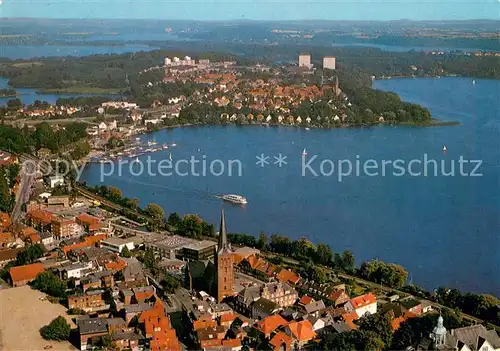 AK / Ansichtskarte Ploen_See Fliegeraufnahme Ploen_See