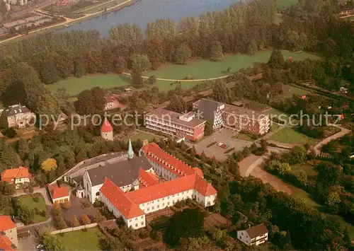 AK / Ansichtskarte Warendorf Marienheim und Franziskanerkloster Fliegeraufnahme Warendorf