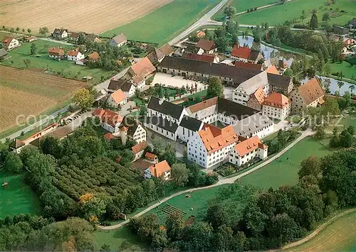 AK / Ansichtskarte Heiligkreuztal Ehem Zisterzienserkloster Fliegeraufnahme Heiligkreuztal