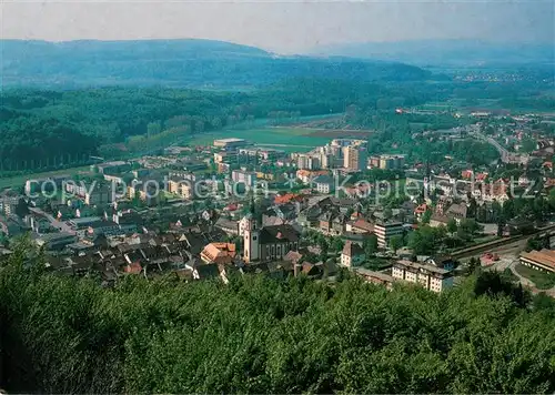 AK / Ansichtskarte Waldshut Tiengen Fliegeraufnahme Waldshut Tiengen